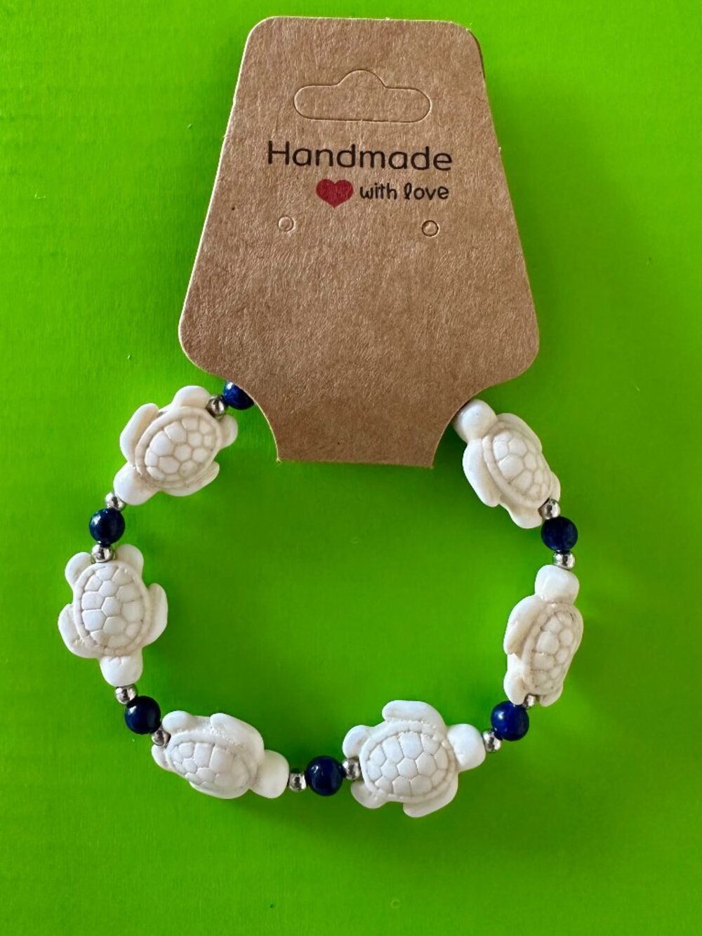 Handmade in Hawaii: Hono: Hawaiian Sea Turtle stretch bracelet